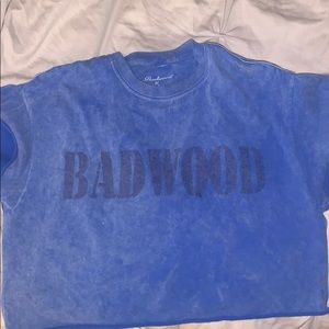 Badwood crop top